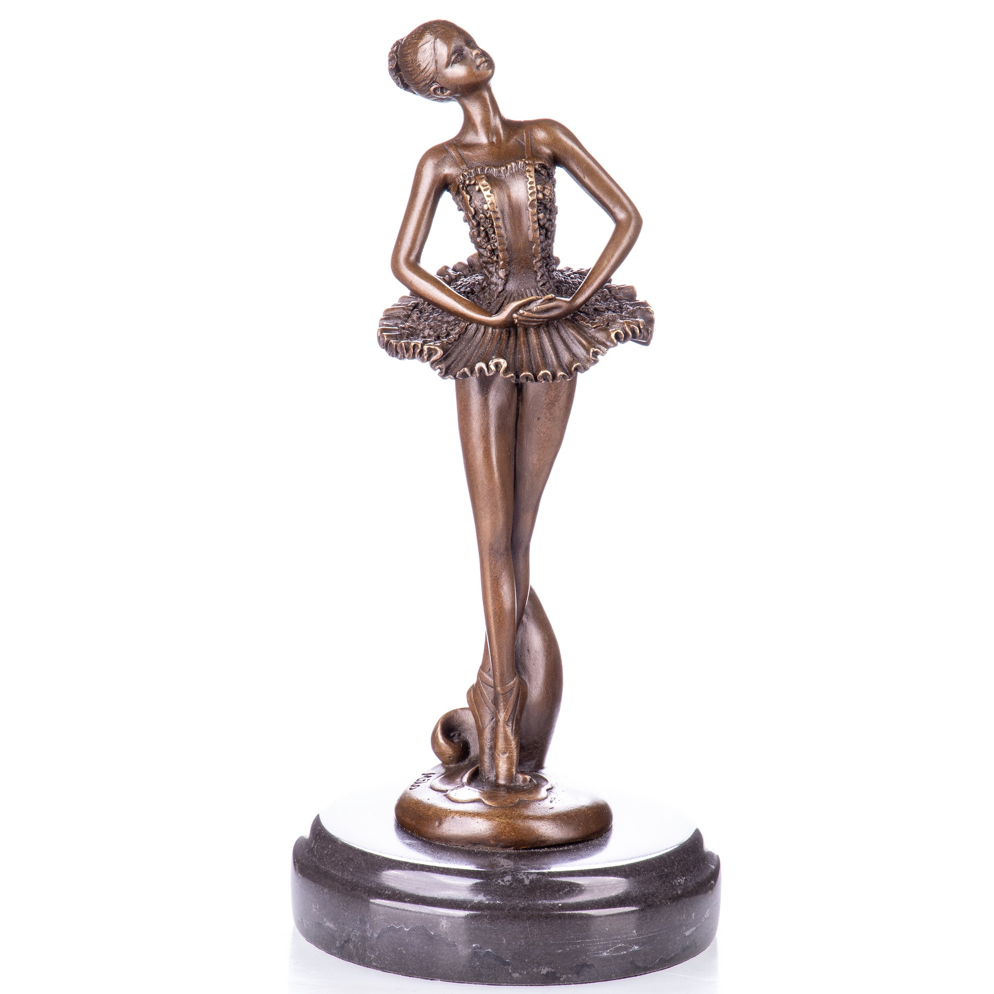 Balerina - bronz szobor képe